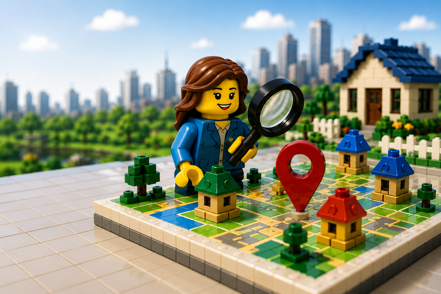 Property search illustration